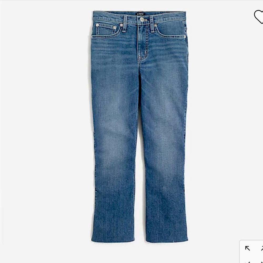 J. Crew High Rise Crop Flare